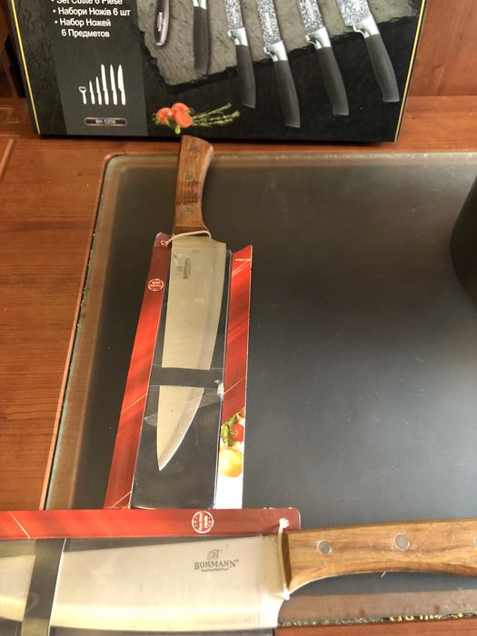 Новые, кастрюли-ножи из нержавеющей стали 18/10