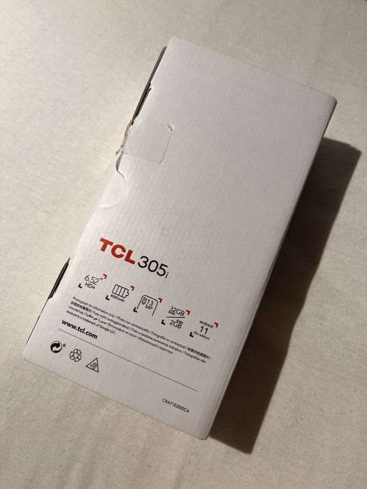 Smartfon TCL 305i – nowy