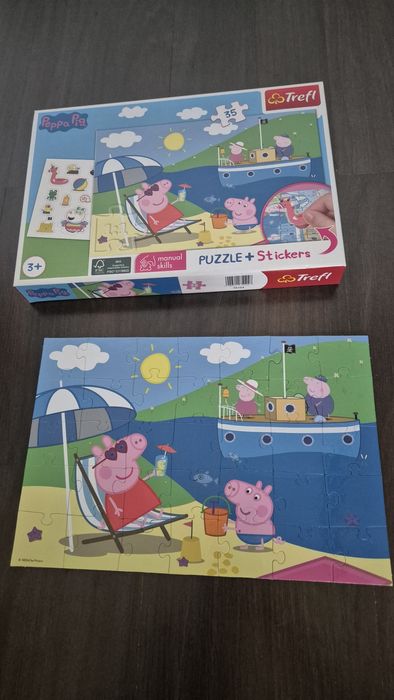 Puzzle Trefl 35 Świnka Peppa
