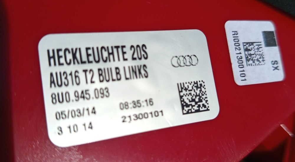 Lampy tył AUDI Q3