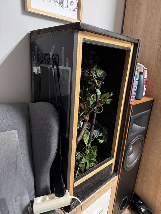 Terrarium pionowe 80x40x34