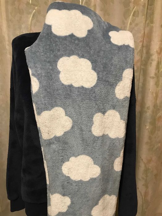 Пижама + штаны для дома флис М или 50-52 р.