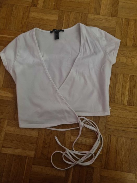 Top biały Forever21 S