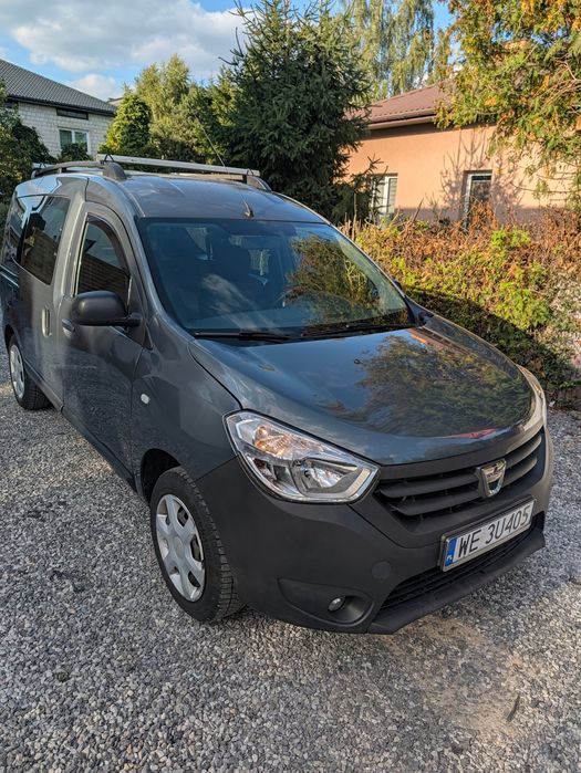 Dacia Dokker 1.6 LPG • 2018 • 2x Drzwi Suwane • Zarejestrowana