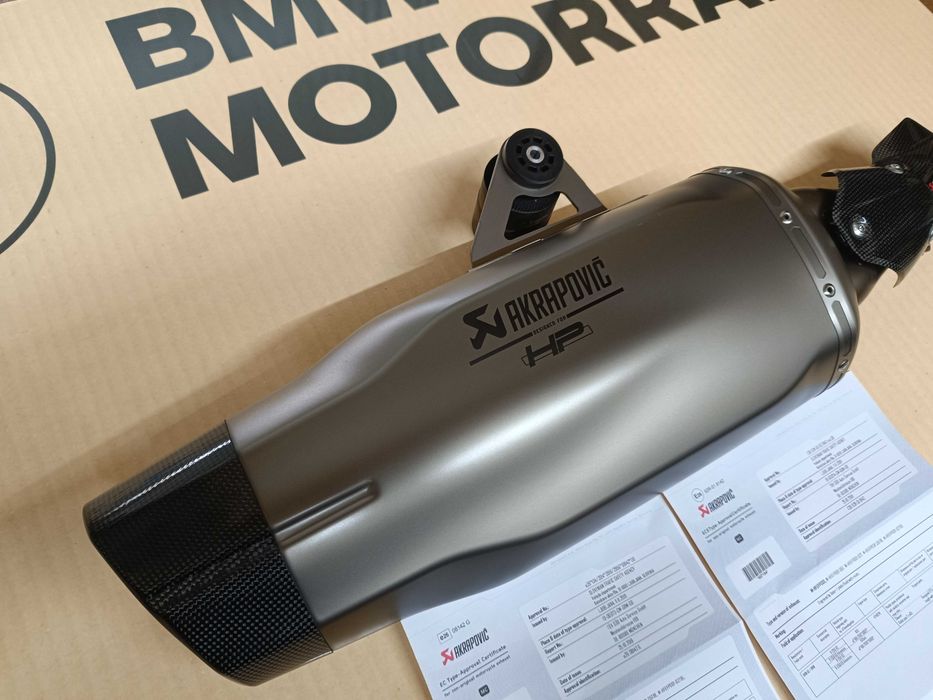 Ponteira Akrapovic BMW R1250 GS GSA Adventure - como NOVA
