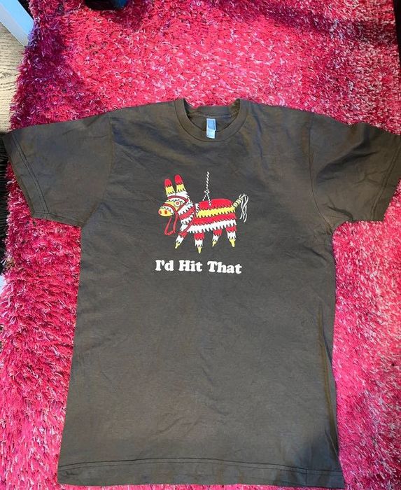 American Apparel koszulka t-shirt piniata I’d hit that