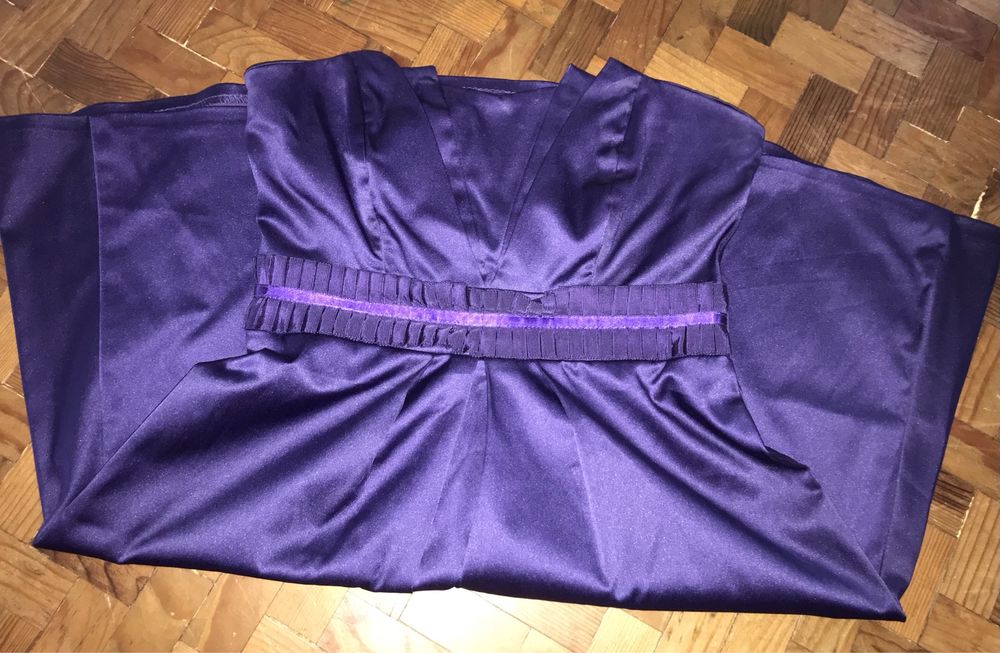Vestido roxo XS Blanco