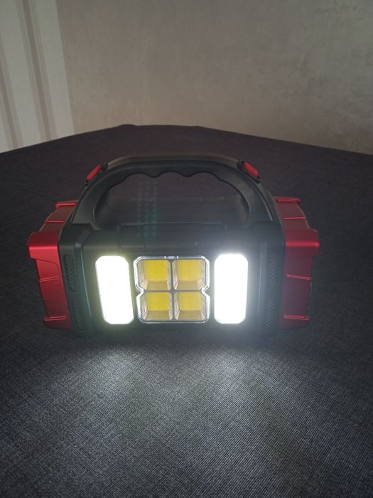 Ліхтар 38W павербанк та сонячна панель