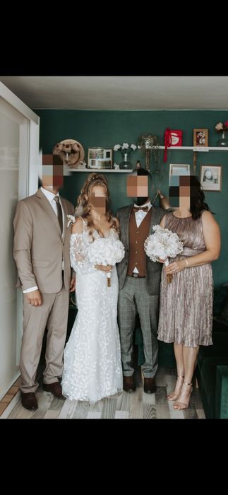 Suknia ślubna Madi Lane S/M model Piper zakupiona w salonie Miss Cheri