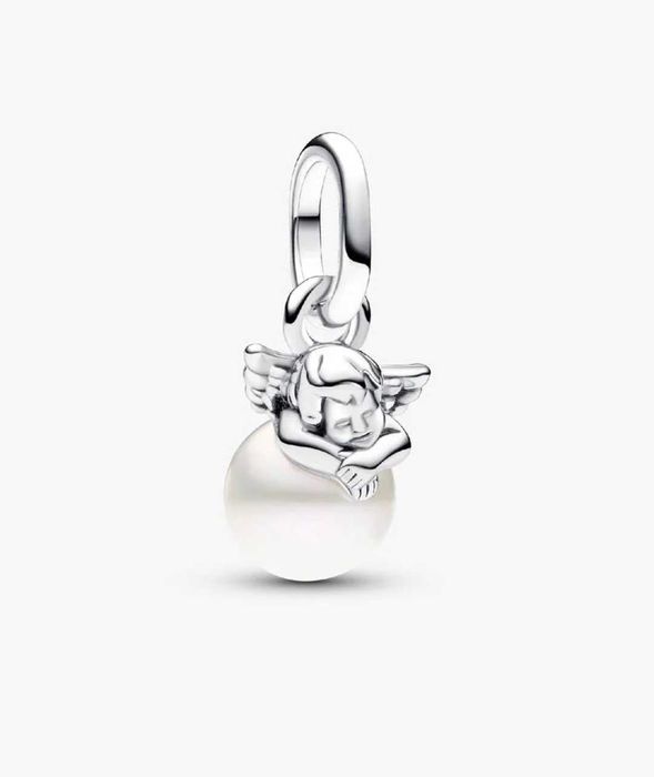 charms pandora aniołek