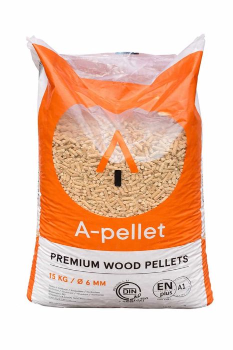 Pellet Drzewny 6mm, Certyfikat Dinplus, EN+A1, Pellet Premium