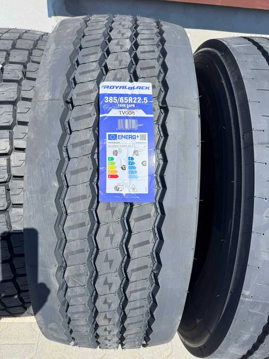 385/65R22.5 Royal Black TV008 opona ciężarowa naczepowa NOWA