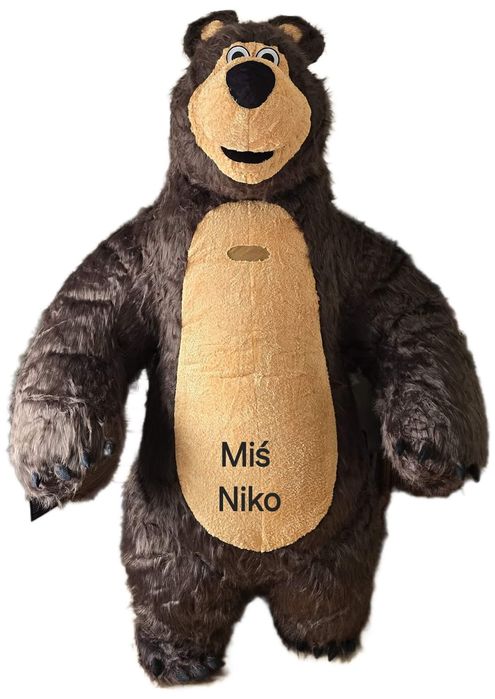 Miś Domiś, Miś Niko, Miś Panda do wynajęcia na każdą okazję.