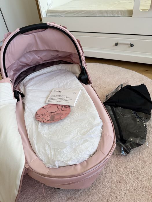Cybex Mios 3.0 Gondola Simply Flowers pink nowa