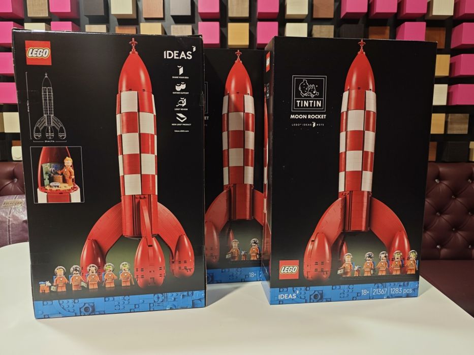LEGO  21367 Місячна ракета Tintin Ideas (Moon Rocket).