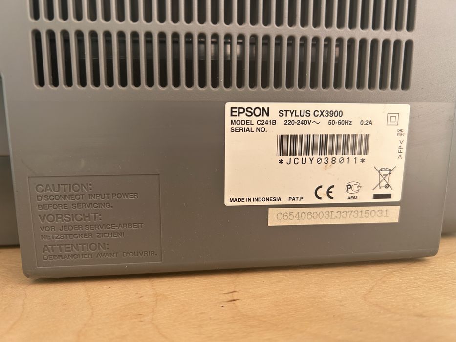 Принтер сканер EPSON stylus CX3900