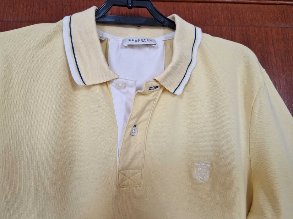 Koszulka polo żółta rozmiar S