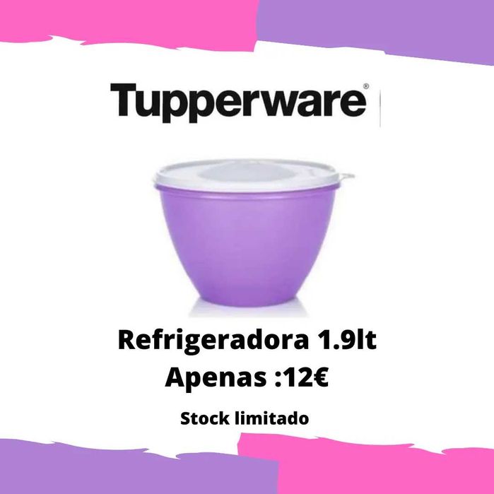 Artigos tupperware em promoção