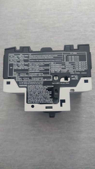 Wyłącznik silnikowy PKZM0‑12 3P 5,5kW 8‑12A