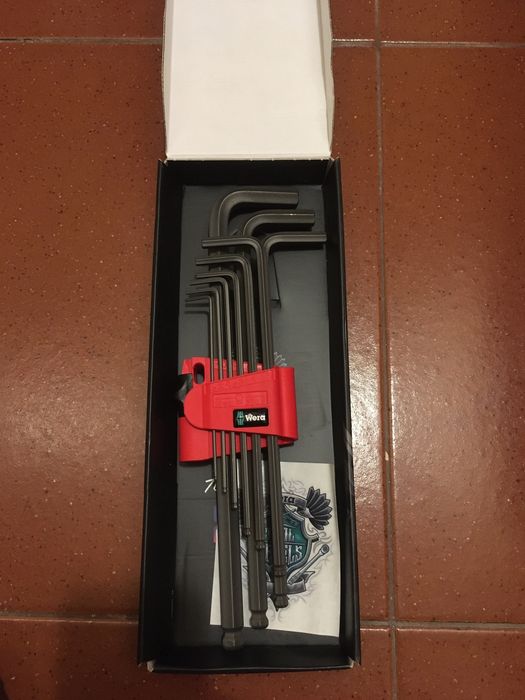 Wera Chave sextavada 950/9 Hex-Plus