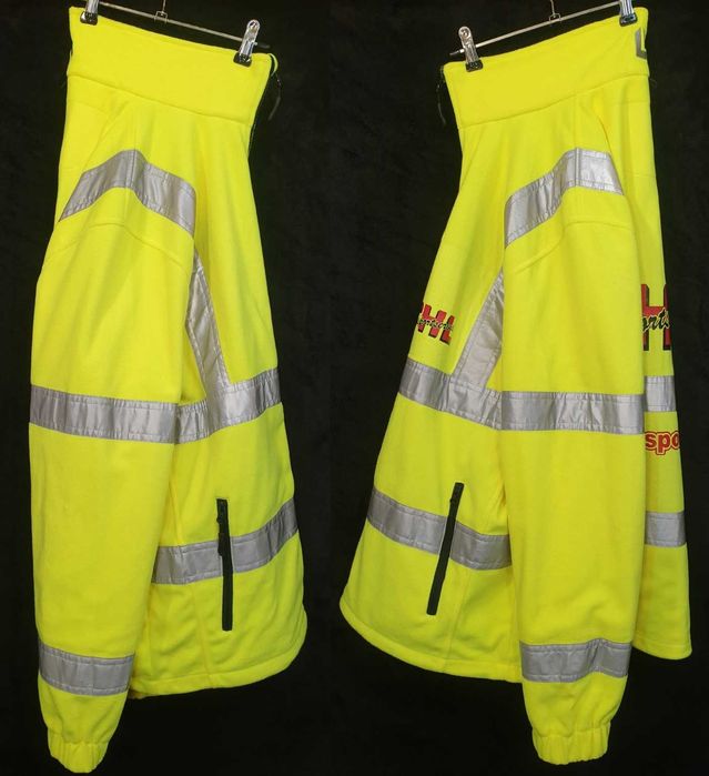 Куртка рабочая , сигнальная флисовая . L.BRADOR на рост 182-188 см .