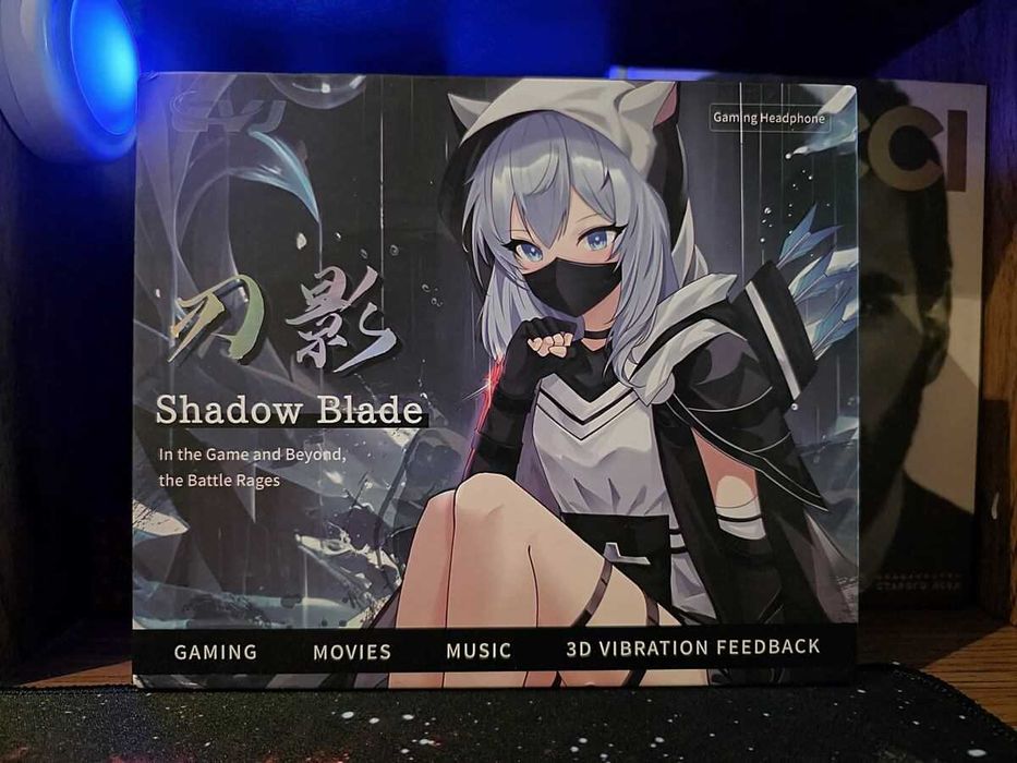 НОВЫЕ CVJ Shadow Blade — Наушники С Микрофоном, Игры, Фильмы, Музыка