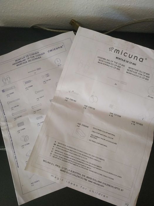 Quarto Evolutivo Micuna