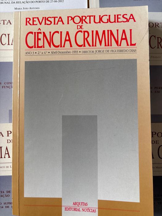 Revista de Ciência Criminal - vários volumes