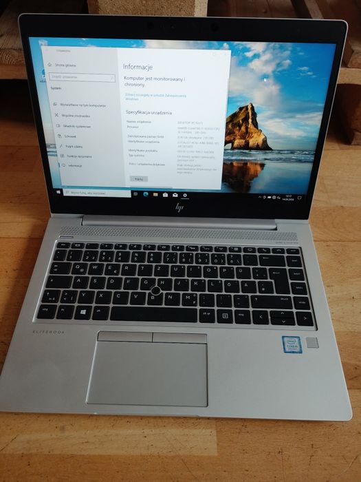 Sprawny laptop firmy HP