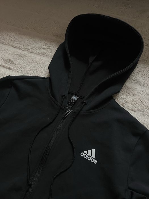 ADIDAS (M) Performance Full-Zip Track Jacket жіноча зіп кофта спортивна ччорна