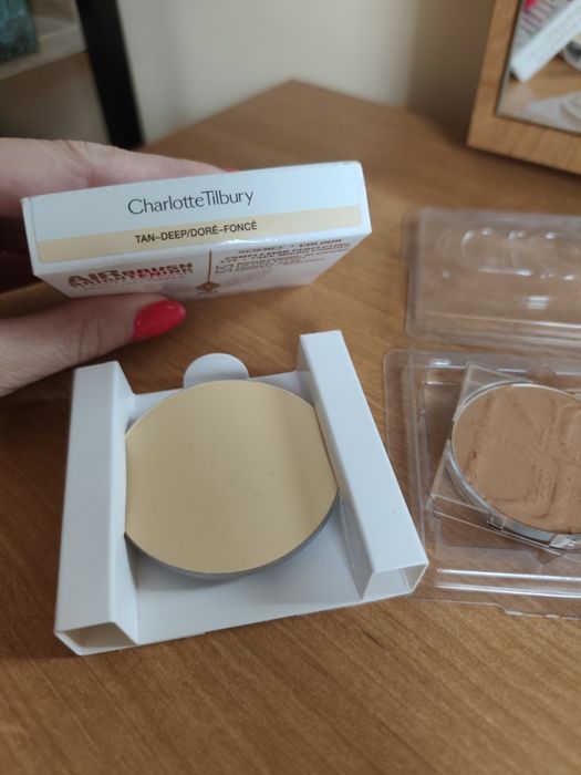 Zestaw puder Charlotte Tilbury+ bronzer Dior