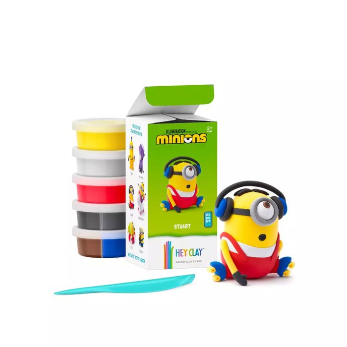 Hey Clay. Minionki. Stuart. Nowy Produkt