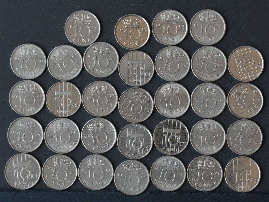 Netherlands lot with 32 coins - OLX X10167