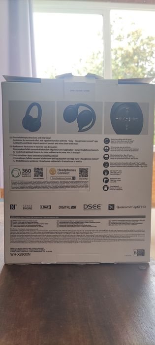 Fones Bluetooth Sony WB-XB900N