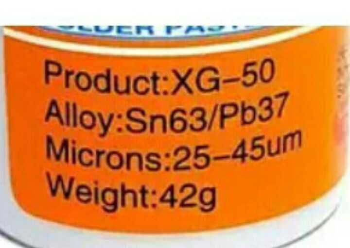 Паяльная паста MECHANIC XG-50