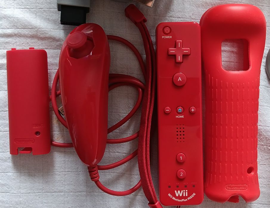 Conjunto Edição Vermelha Nintendo Wii