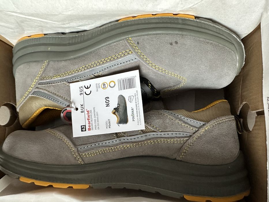 Półbuty robocze z kompozytowym podnoskiem BEARFIELD N09 S1P