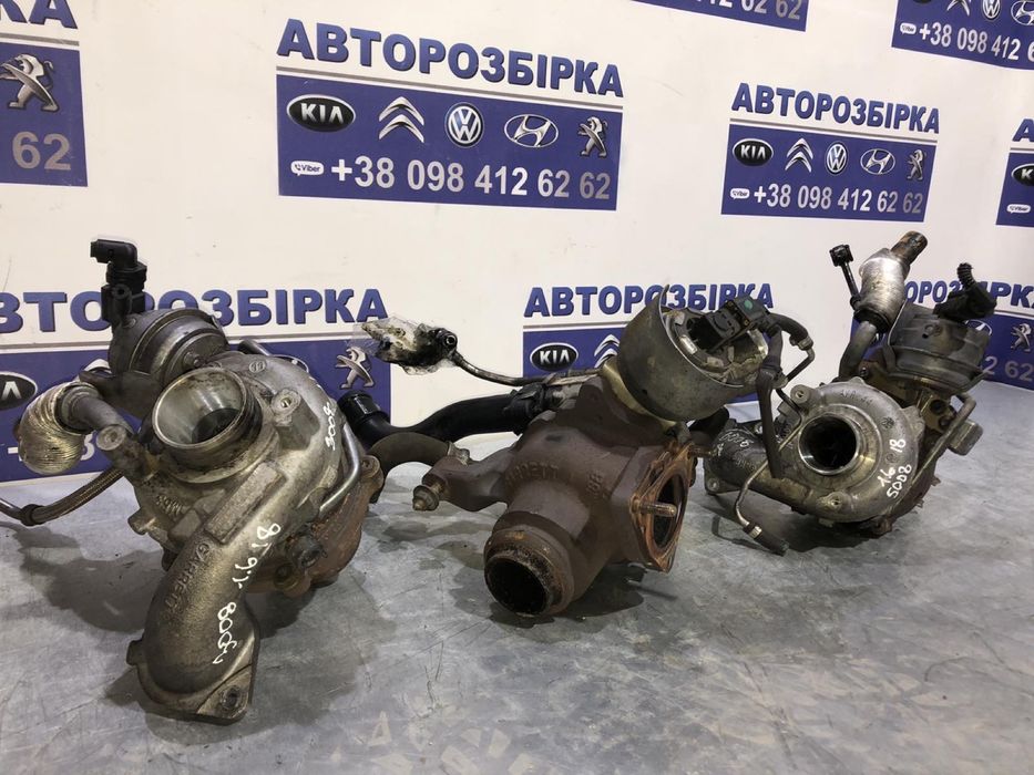 турбина peugeot partner citroen berlingo peugeot 3008 5008 турбіна пеж