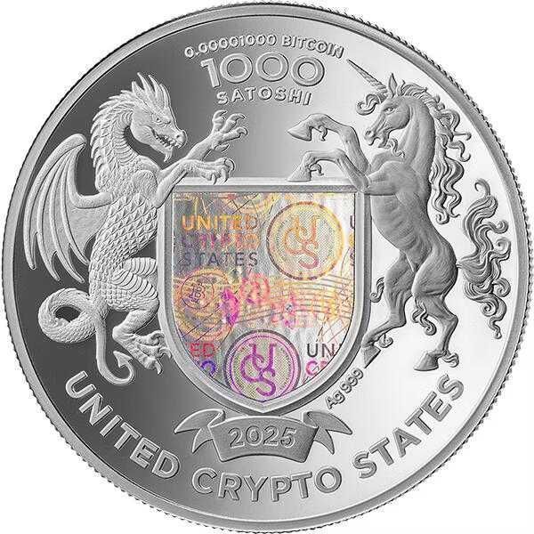 Срібна монета Puma 1 oz Proof