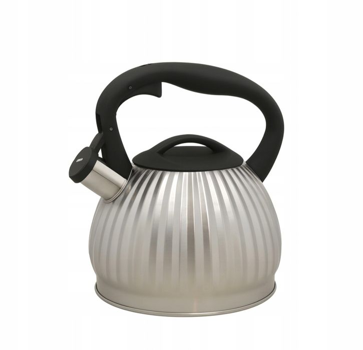 Czajnik Ambition Bilbao 2,6L – stalowy, elegancki, z gwizdkiem, do ind