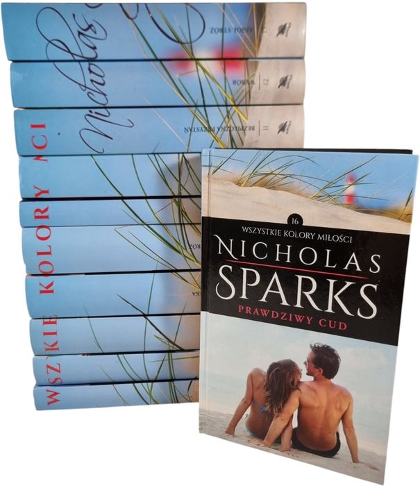 Wszystkie Kolory Miłości / zestaw 11 książek / Nicholas Sparks