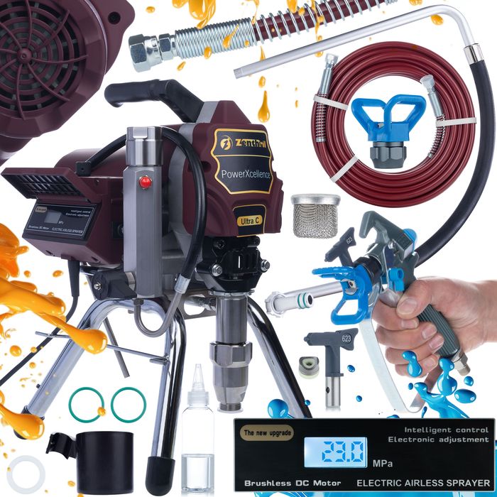 Agregat Malarski Zenthril Ultra C | 3000W, 20Mpa, 3,5L/min