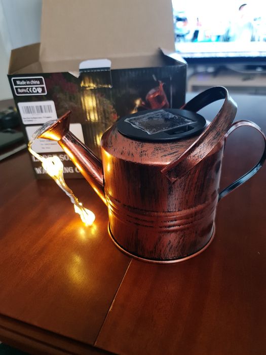 NOWA! Lampka solarna konewka 3 sztuki