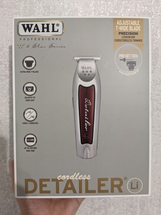 Wahl Cordless detailer, тример бездротовий, тример на акумуляторі