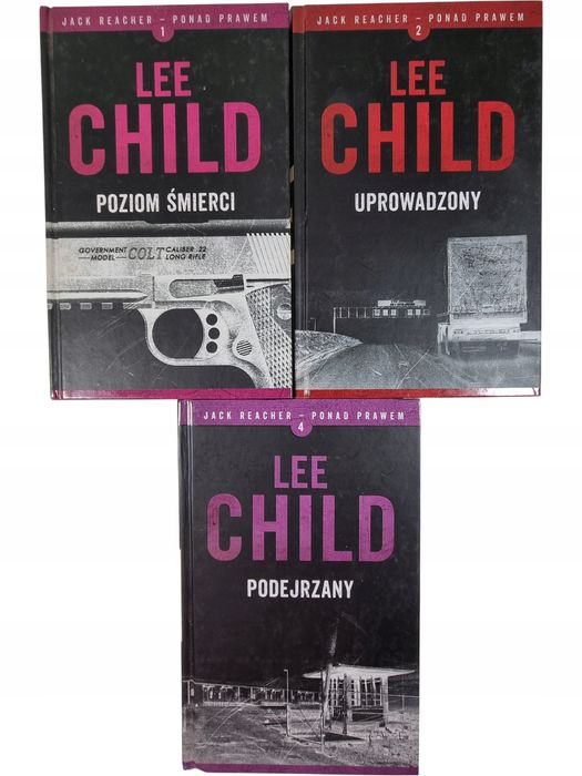Jack Reacher - Ponad Prawem / zestaw 3 książek / Lee Child