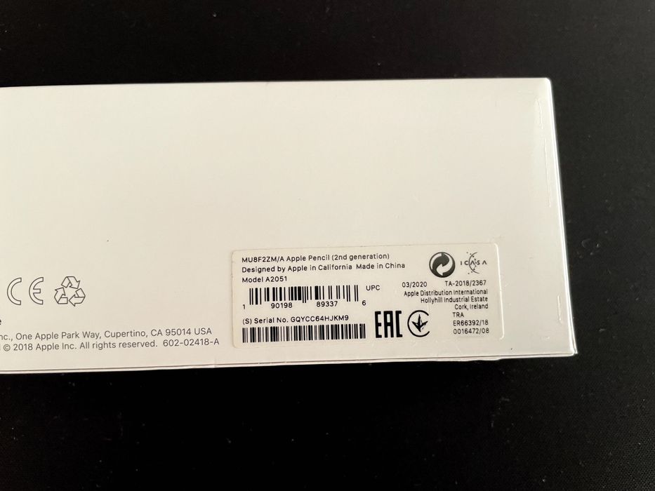 Apple Pencil 2ª geração para iPad