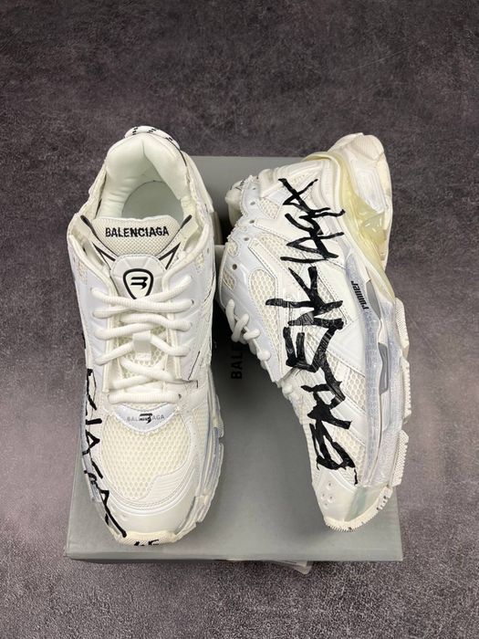 (Без передплати) Balenciaga Runner Graffiti White Black