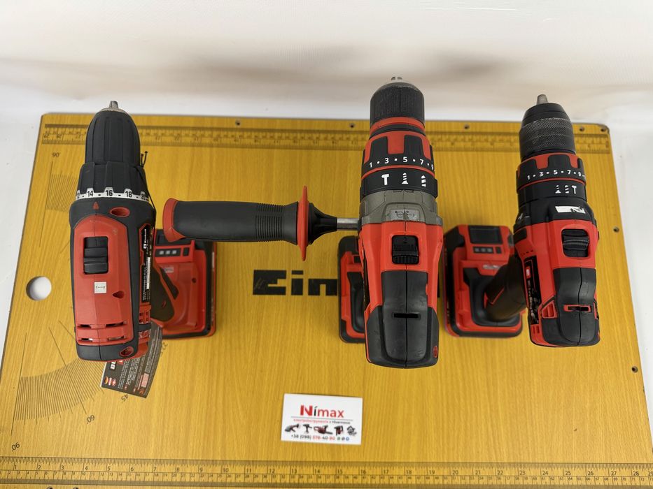 Потужні шурупокрути Einhell привезені з Німеччини