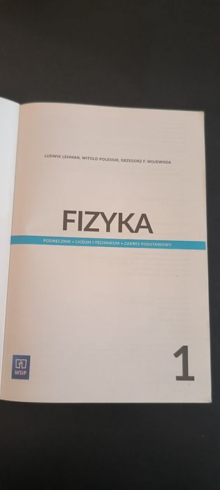 Fizyka 1, WSiP, z. podstawowy