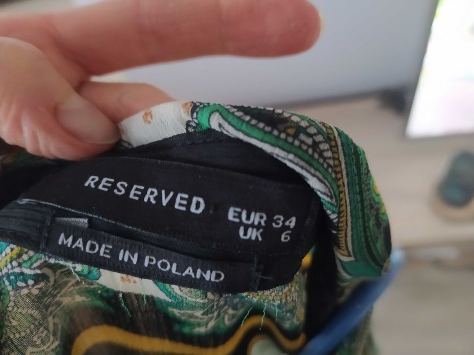 Koszula we wzory lekka, Reserved